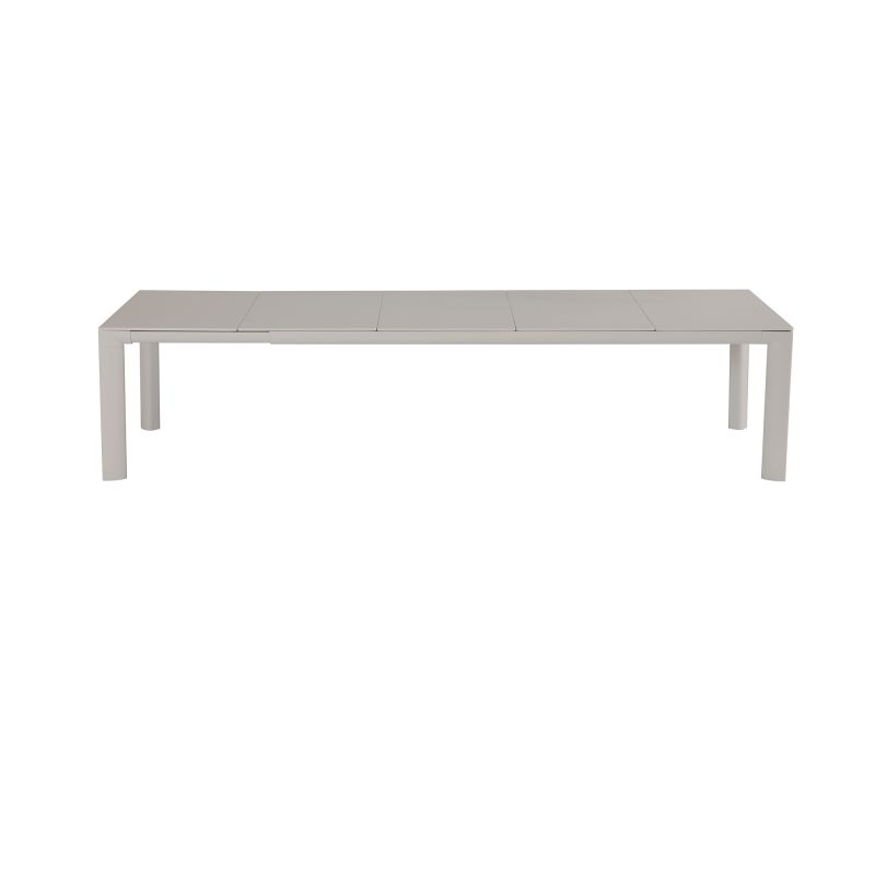 RICH - tavolo allungabile in allumino