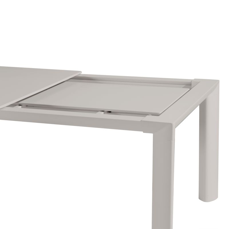RICH - tavolo allungabile in allumino