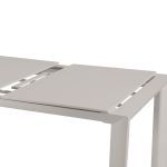 RICH - tavolo allungabile in allumino