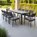 DANNY - tavolo allungabile in allumino