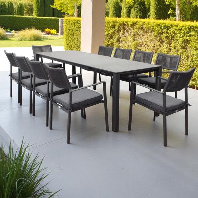 DANNY - tavolo allungabile in allumino