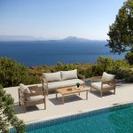 ERNY - salotto struttura in alluminio