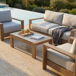 FEDRA - salotto con struttura in alluminio