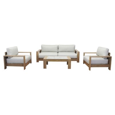 FEDRA - salotto con struttura in alluminio