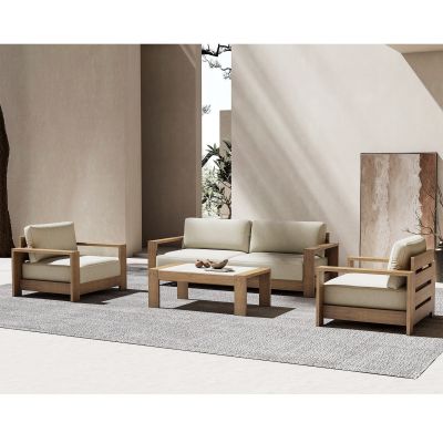 FEDRA - salotto con struttura in alluminio