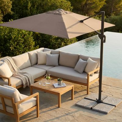 SLALOM - ombrellone palo laterale