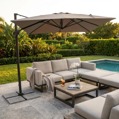 SLALOM - ombrellone palo laterale