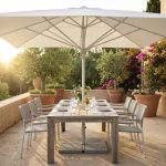 UPPER - ombrellone telescopico con palo centrale