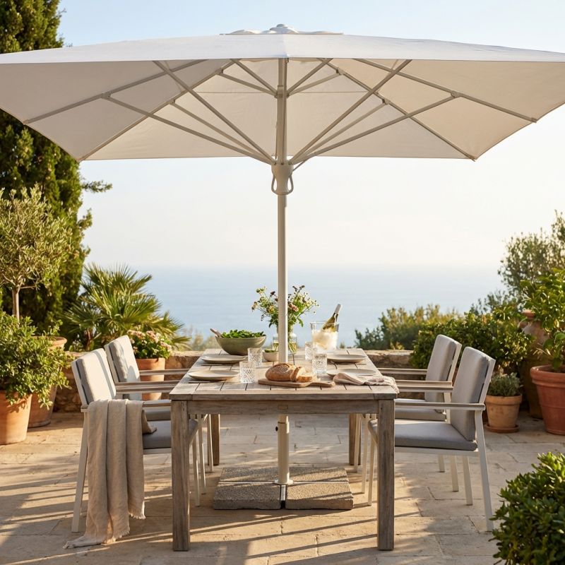 UPPER - ombrellone telescopico con palo centrale