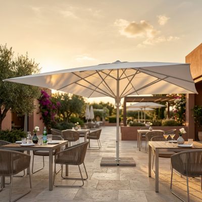 UPPER - ombrellone telescopico con palo centrale