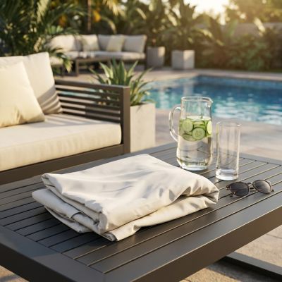 UPPER - telo per ombrellone con palo centrale 4 x 4