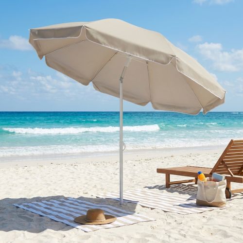 LIZY - ombrellone spiaggia palo alluminio 220/32