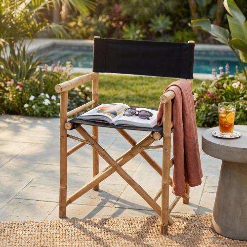 SCOTT - poltrona regista in bamboo