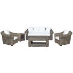 BELINDO - salotto in rattan