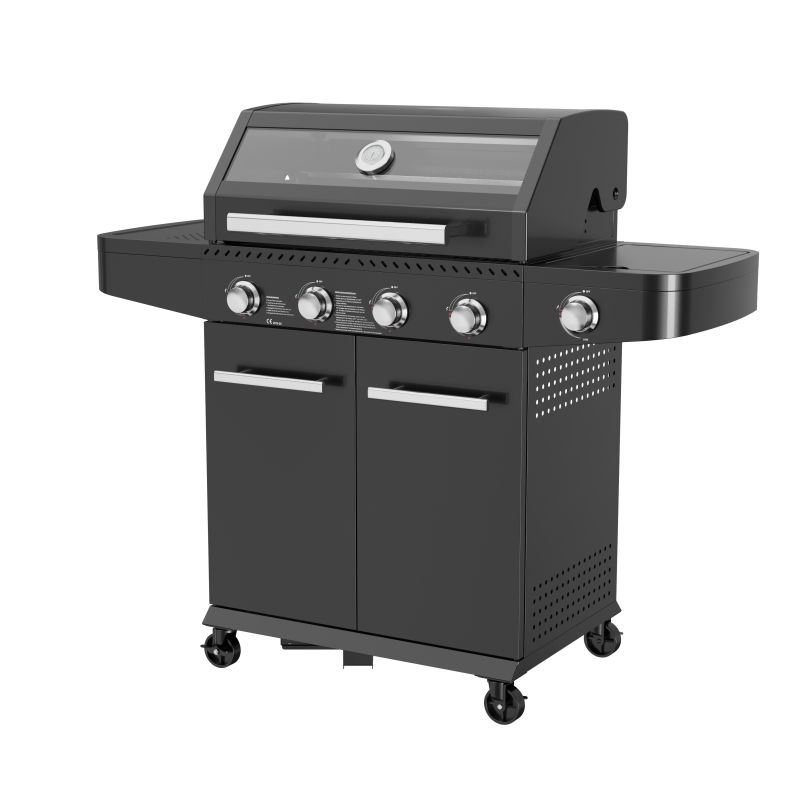 LEVOR - barbecue 4 fuochi + 1