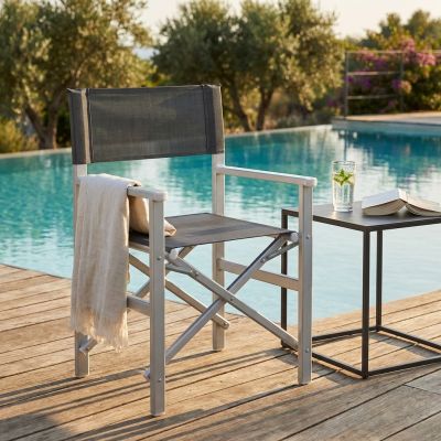 COSENZA - poltrona da spiaggia e campeggio regista in alluminio