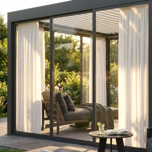 Tenda da interno per lato da 3 m pergola bioclimatica