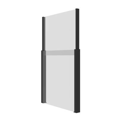 Frangivento in vetro elevabile per pergola bioclimatica