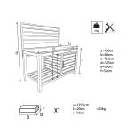 JUNO - modulo appoggio per barbecue