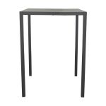 BOURBON - tavolo autolivellante 70x70 h110