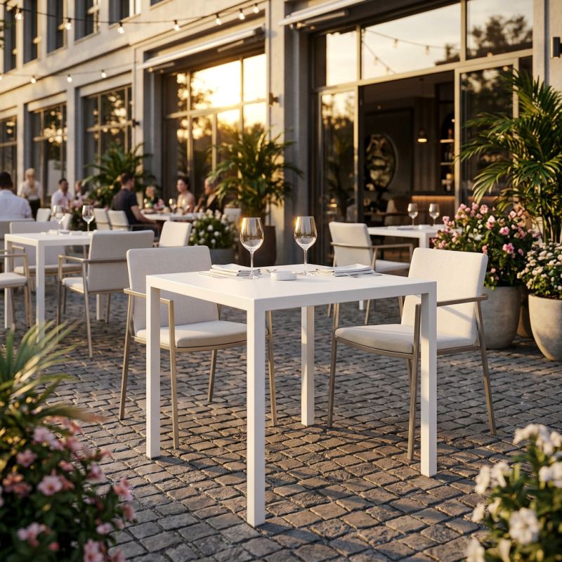 TEQUILA - tavolo autolivellante 70x70 