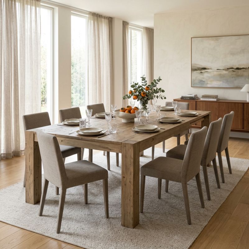 GERRARD - tavolo da pranzo moderno allungabile