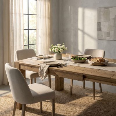 GERRARD - tavolo da pranzo moderno allungabile