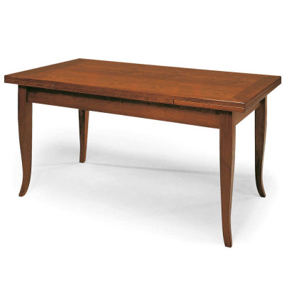 DONNY - tavolo consolle allungabile in legno massello cm 70 X 100/140/180