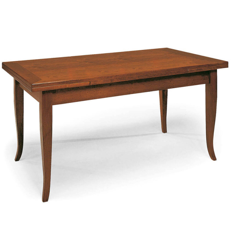 DONNY - tavolo consolle allungabile in legno massello cm 70 X 100/140/180