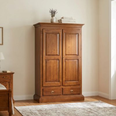 CHESTER - armadio 2 ante in legno massellox200