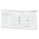 CHRISTOPHER - credenza in legno cm 196 x 43 x 98 h
