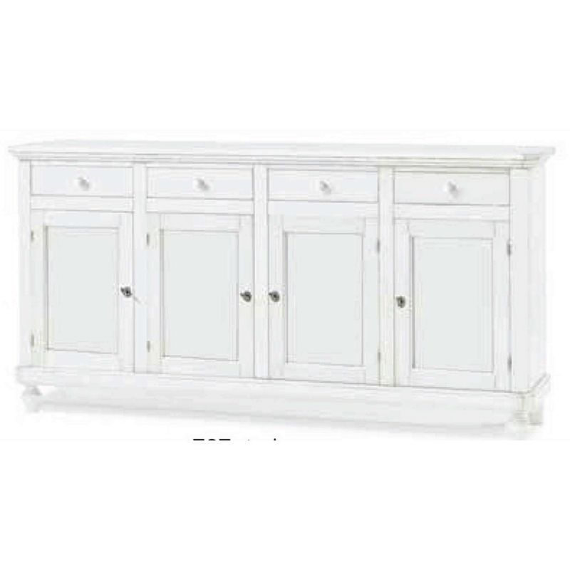 CHRISTOPHER - credenza in legno cm 196 x 43 x 98 h