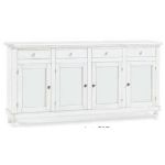 CHRISTOPHER - credenza in legno cm 196 x 43 x 98 h