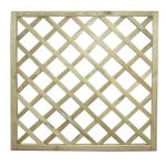 griglia da giardino in legno di pino impregnato in autoclave 90 x 90 cm