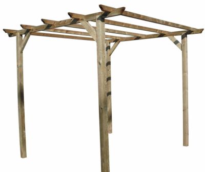 PIP - pergola da giardino in legno di pino impregnato in autoclave