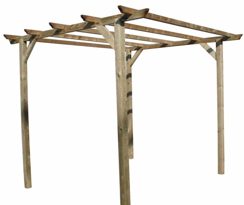 PIP - pergola da giardino in legno di pino impregnato in autoclave