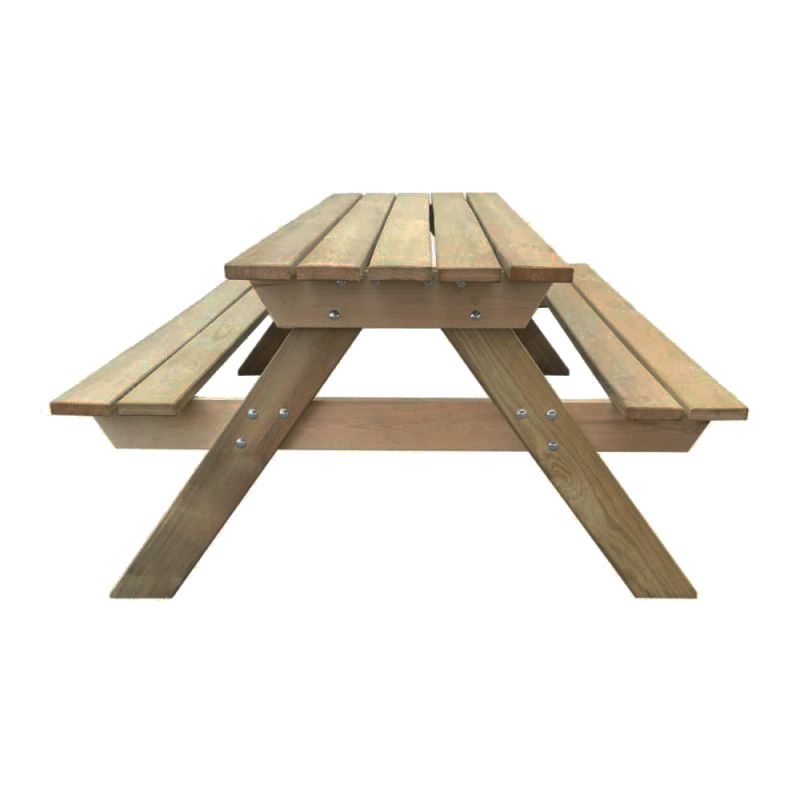 tavolo pic nic in legno di pino impregnato in autoclave