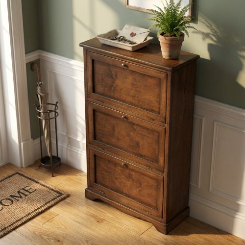 MARY - scarpiera in legno massello