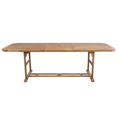 TURRIS - tavolo da giardino allungabile in legno massiccio di acacia 180/240