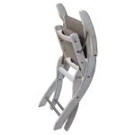 ABELLA - sedia da giardino pieghevole in legno massiccio di acacia