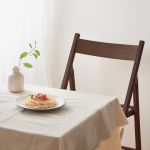 sedia da giardino pieghevole in legno salvaspazio