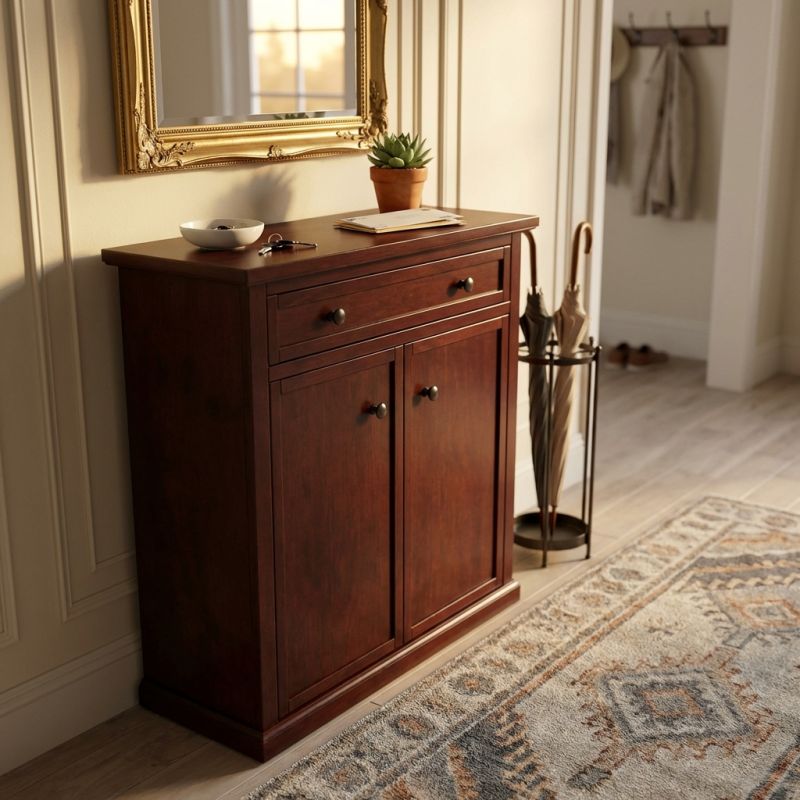 MELISSA - scarpiera in legno massello