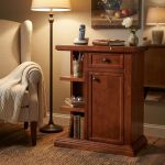 ELOISE - mobile portatelefono in legno massello