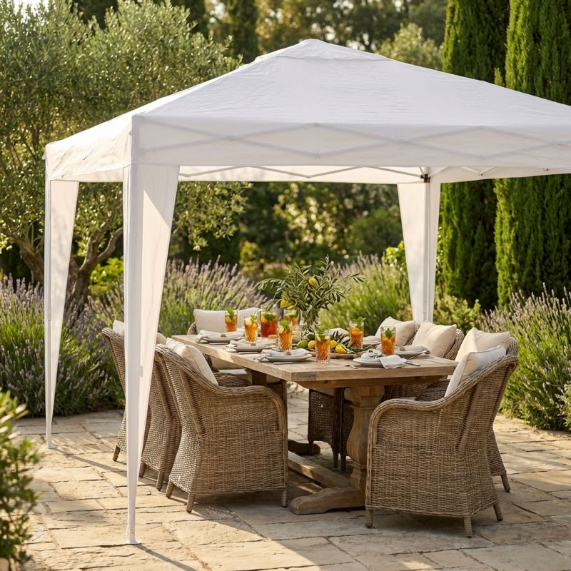 CORTEX - gazebo in acciaio 2 x 3 m