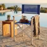 COSENZA - poltrona da spiaggia e campeggio regista in alluminio