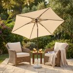 SERTUM - ombrellone da giardino palo centrale rotondo 3 m