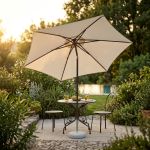 SERTUM - ombrellone da giardino palo centrale rotondo 3 m