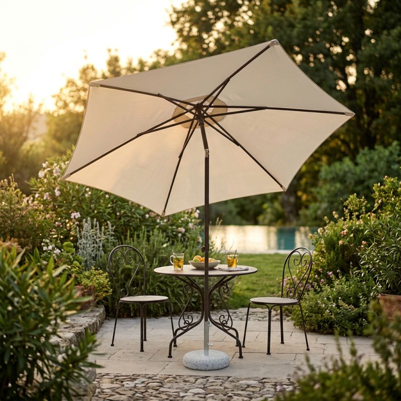 SERTUM - ombrellone da giardino palo centrale rotondo 3 m