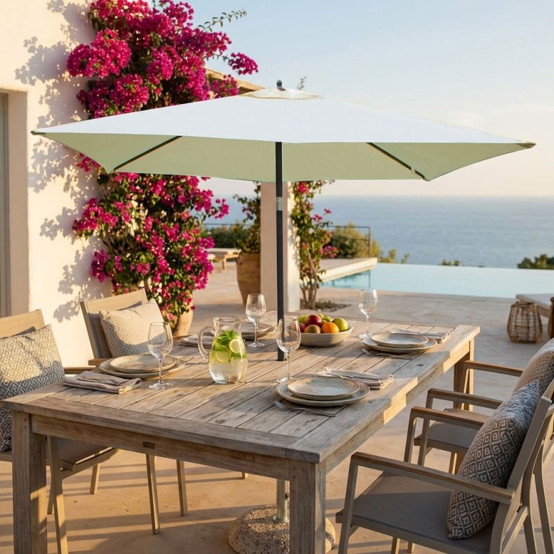 SERTUM - ombrellone da giardino palo centrale 2 x 3