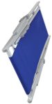 sdraio mare prendisole pieghevole in alluminio e textilene cm 98 x 67,5 x 106 h